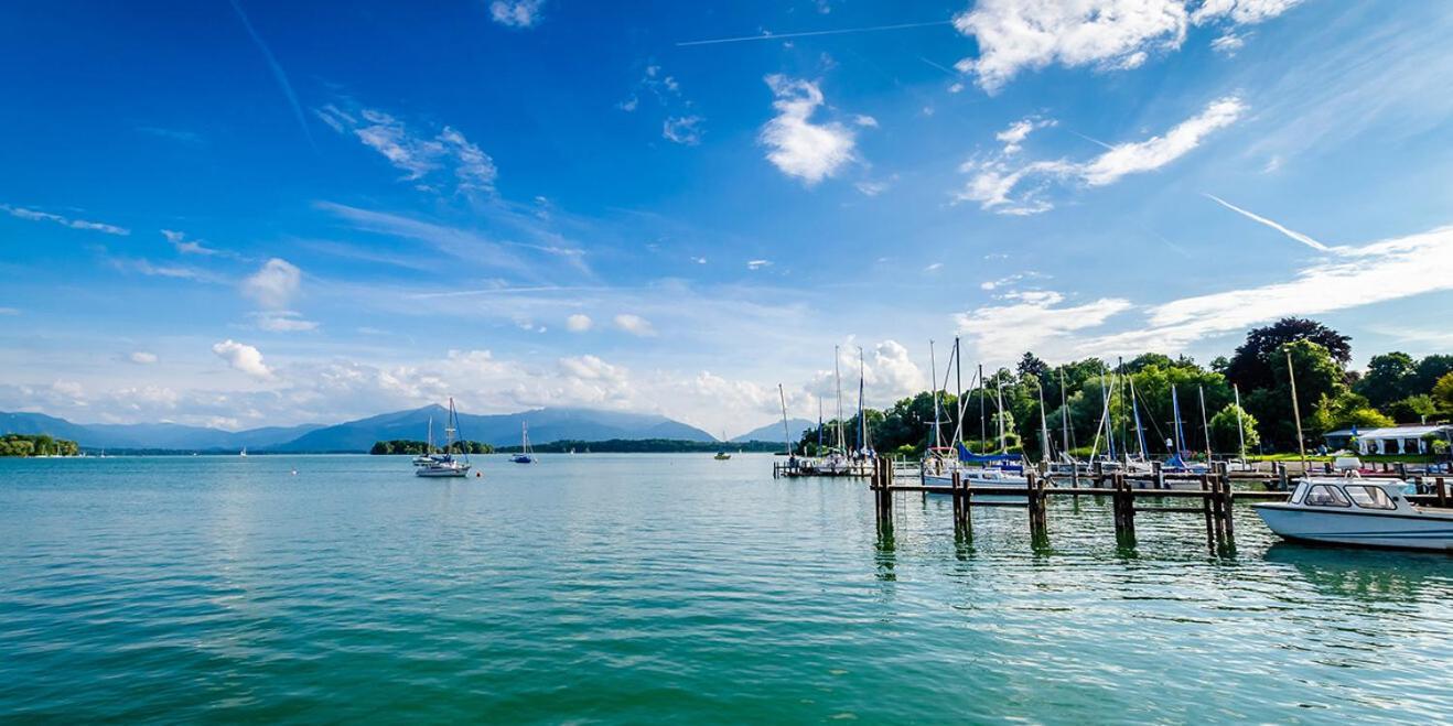 Uniqe I 95Qm I Bergblick I Garten I Bbq I Seenah Prien am Chiemsee Eksteriør bilde